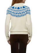 MC2 Saint Barth White Sweater New Queen With Im Not Santa Jacquard