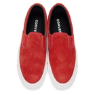 Converse Red One Star CC Slip-On Sneakers