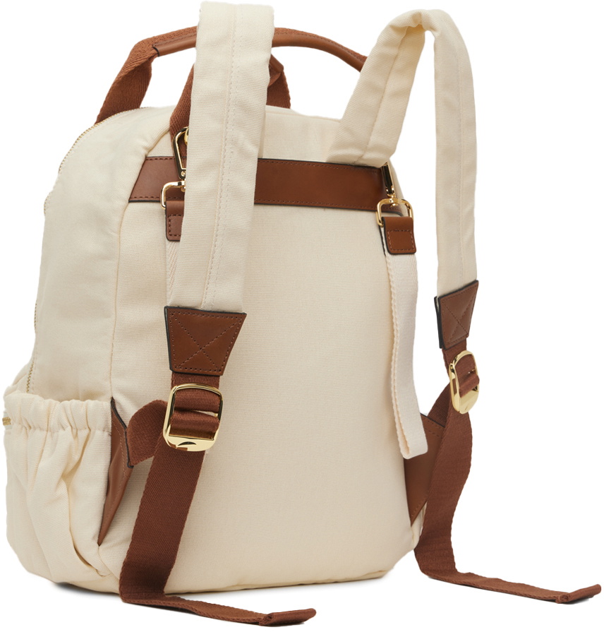 Chloé Baby Off-White Backpack Set