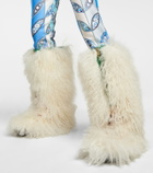 Pucci - Freezy shearling knee-high boots