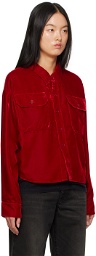R13 Red CPO Jacket