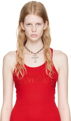 Blumarine Gold Cross Necklace