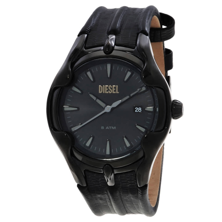 Photo: Diesel Vert Quartz Black Dial Mens Watch DZ2193