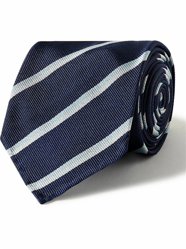 Photo: Sid Mashburn - 7cm Striped Silk-Twill Tie