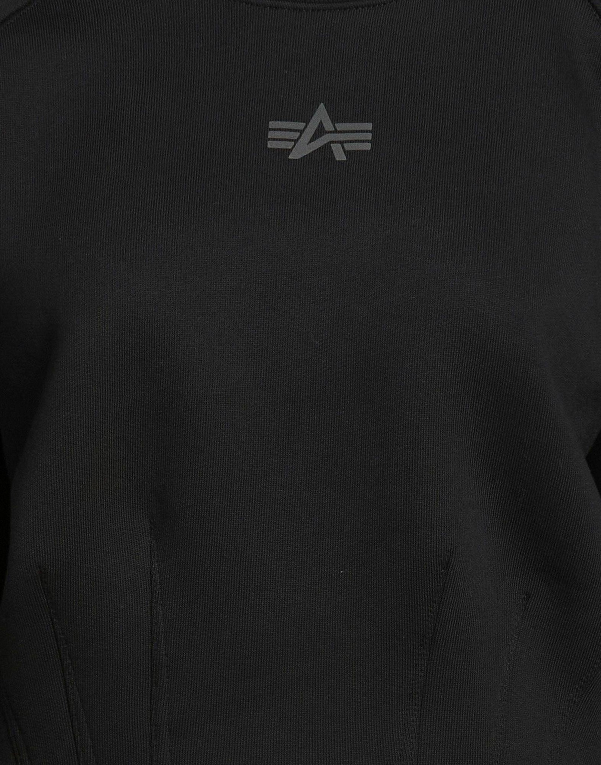 Alpha Industries Womens Sweatshirt in Black