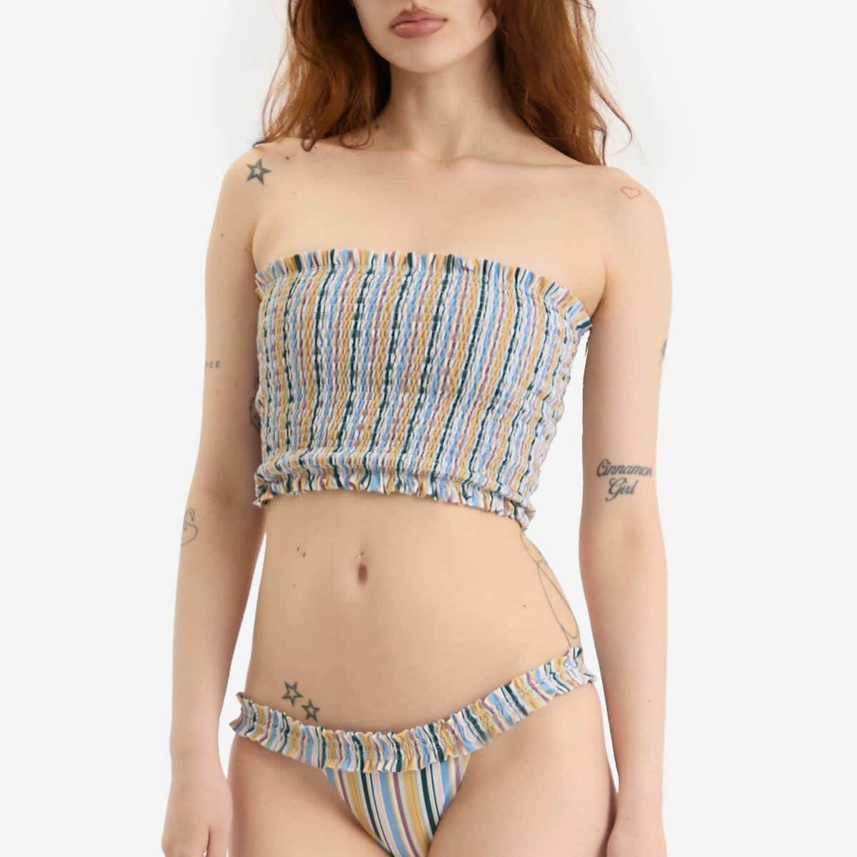 Faithfull The Brand Women's Elisa Bikini Top in Sifnos Stripe