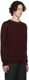 Maison Margiela Red Wool Sweater