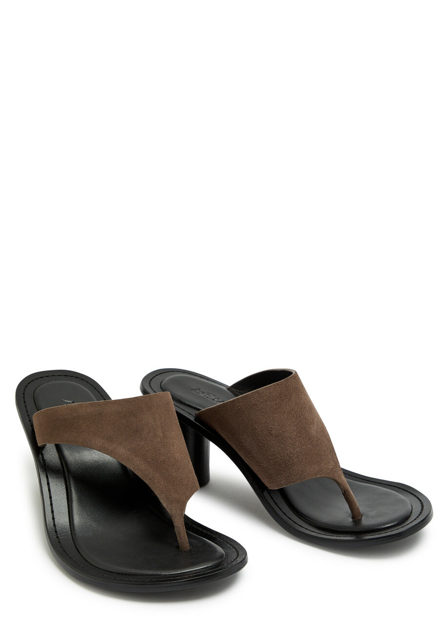 A.emery Hardie 70 Thong Mules Black Other