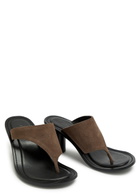 A.emery Hardie 70 Thong Mules Black Other