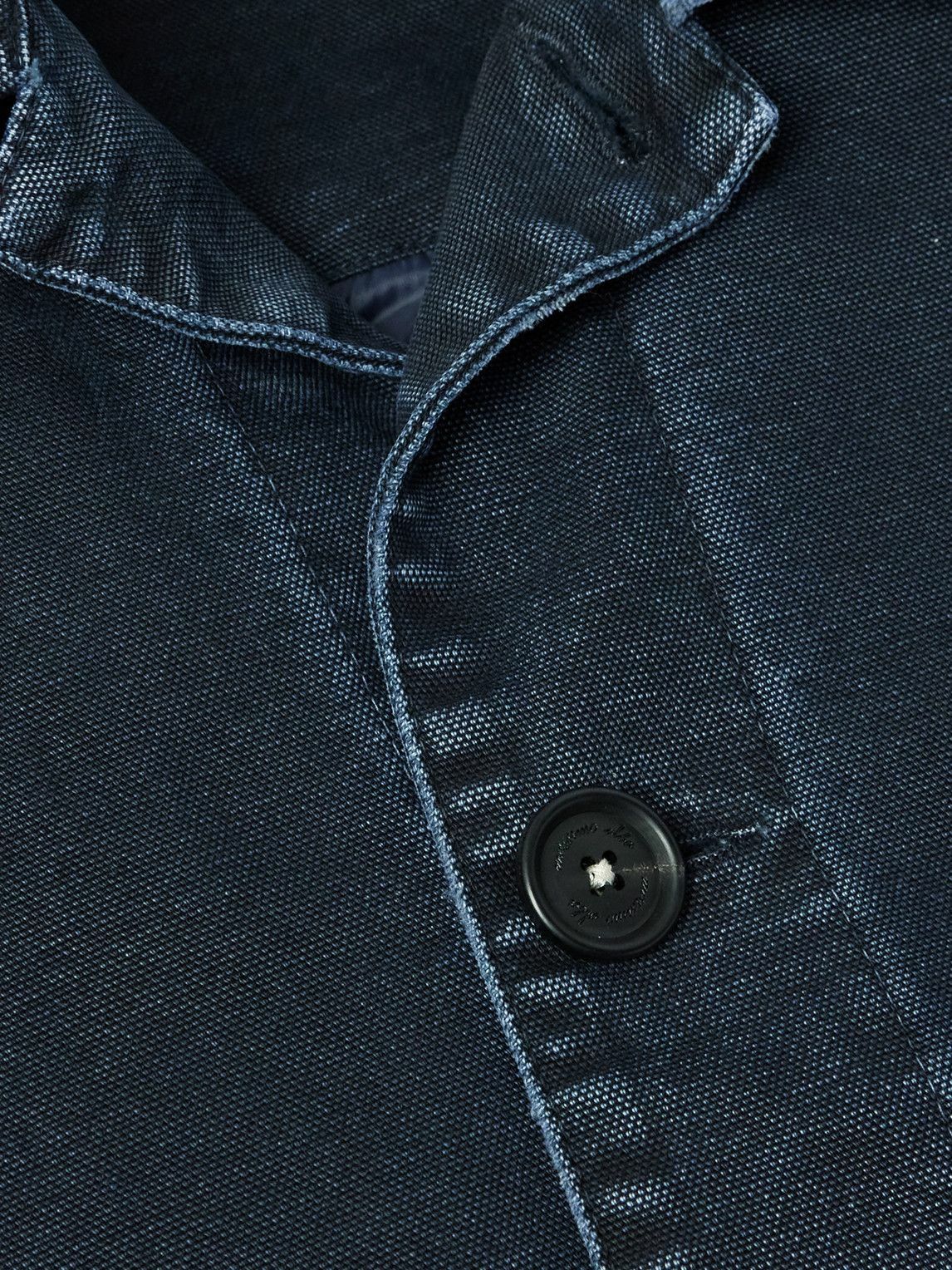 Massimo Alba - Cadillac Padded Cotton-Canvas Jacket - Blue