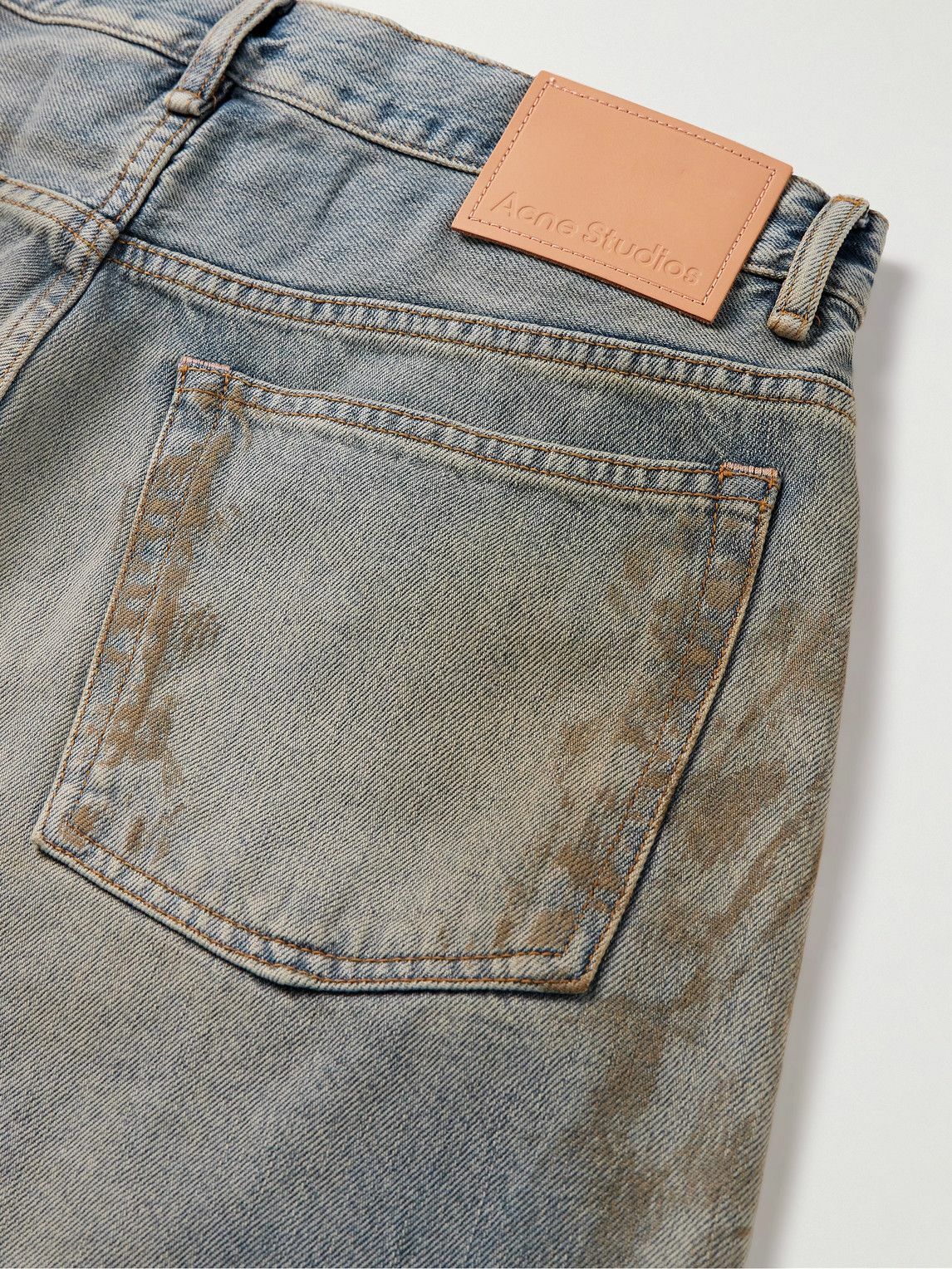 Acne Studios - Straight-Leg Distressed Jeans - Blue