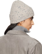 Carhartt Work In Progress Gray Anglistic Beanie