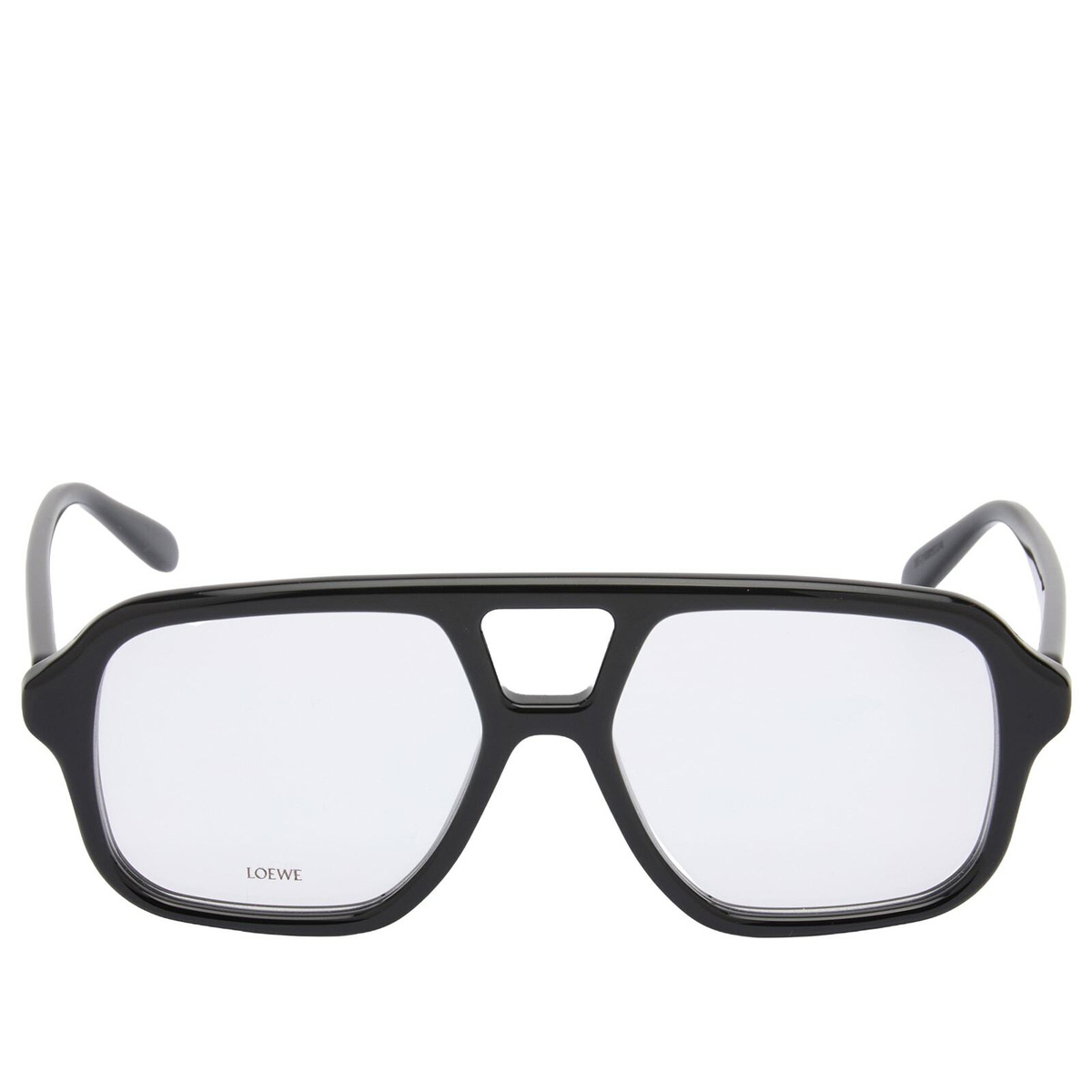 Loewe Eyewear Slim Pilot Optical Glasses in Black 