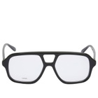 Loewe Eyewear Slim Pilot Optical Glasses in Black 