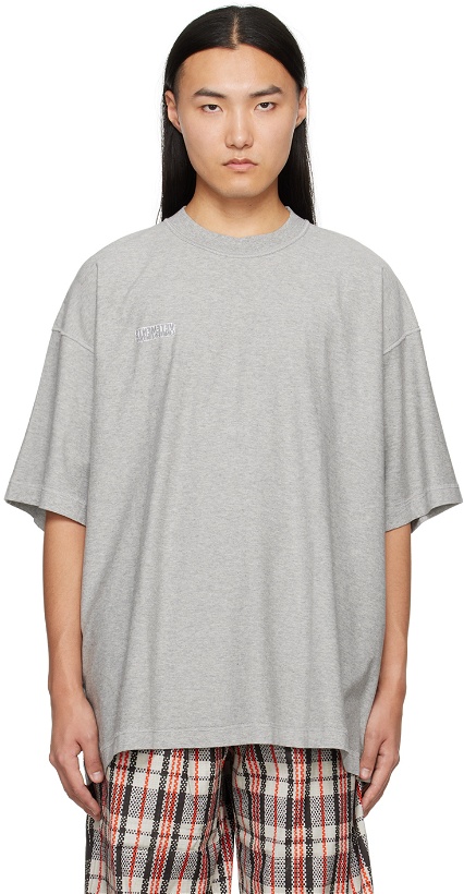 Photo: VETEMENTS Gray Inside Out T-Shirt