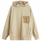 Snow Peak Men's Insect Shield Hoodie in Beige
