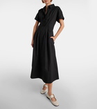 Proenza Schouler White Label Balston cotton poplin shirt dress