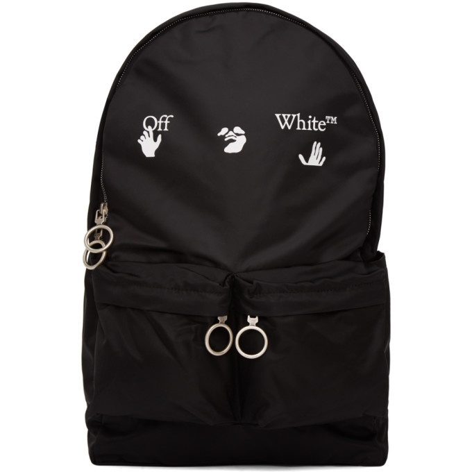 Photo: Off-White Black Logo Backpack