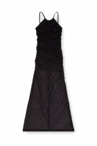 Diesel Maxi dress with spaghetti straps - Dresses Womens in Black