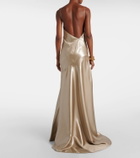 Ralph Lauren Collection Cay satin gown
