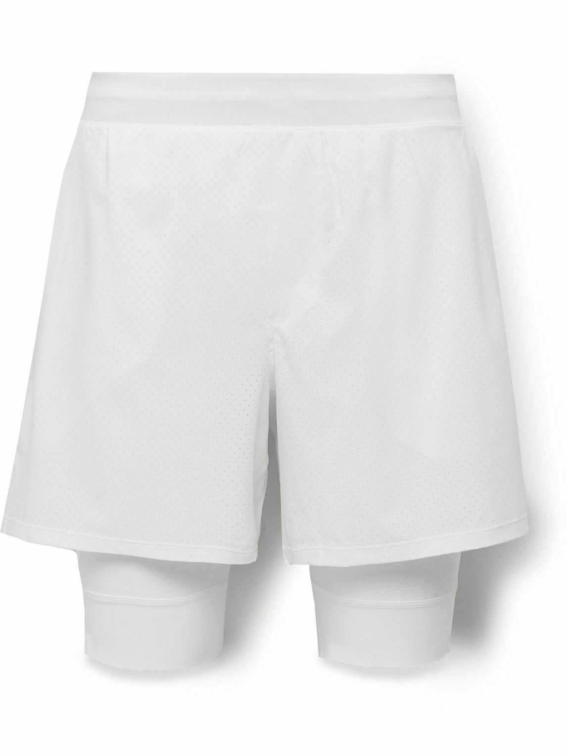 Lululemon 2in1 StraightLeg Recycled Swift™ Tennis Shorts White