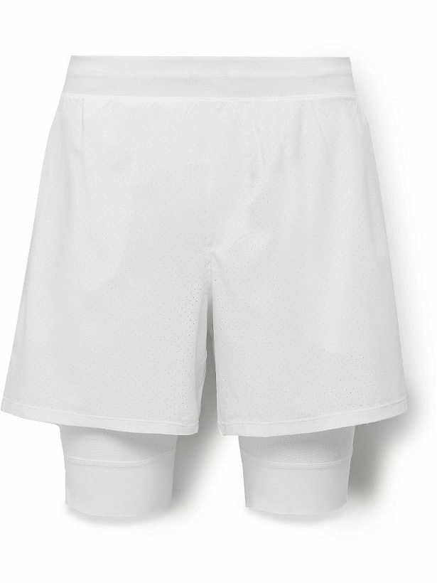 Photo: Lululemon - 2-in-1 Straight-Leg Recycled Swift™ Tennis Shorts - White