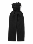 Johnstons of Elgin - Ribbed Cashmere Scarf