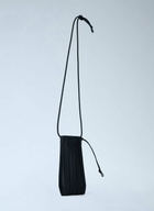 Pleats Please Issey Miyake Pleated Drawstring Pouch