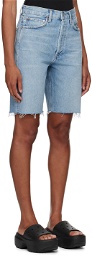 AGOLDE Blue 90's Denim Shorts
