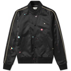 Saint Laurent Galaxy Silk Teddy Jacket