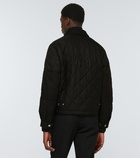 Burberry - Quilted bomber jacket