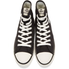 Isabel Marant Black Benkeenh Tennis High-Top Sneakers