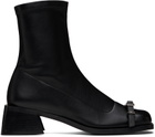 Justine Clenquet Black Janis Stretch Boots
