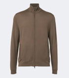 Bogner Oscar virgin wool zip-up cardigan