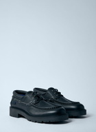 Burberry Leather Raft Boat Shoes