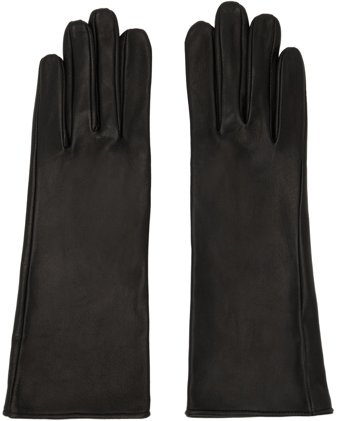 Photo: Ernest W. Baker SSENSE Exclusive Black Leather Gloves