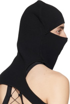 ANDREĀDAMO Black Rib Beanie