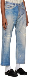 Our Legacy Blue Third Cut Jeans