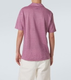 Zegna Linen polo shirt