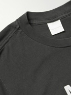 Museum Of Peace & Quiet - Logo-Print Cotton-Jersey T-Shirt - Black