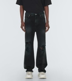 Balenciaga Distressed straight jeans