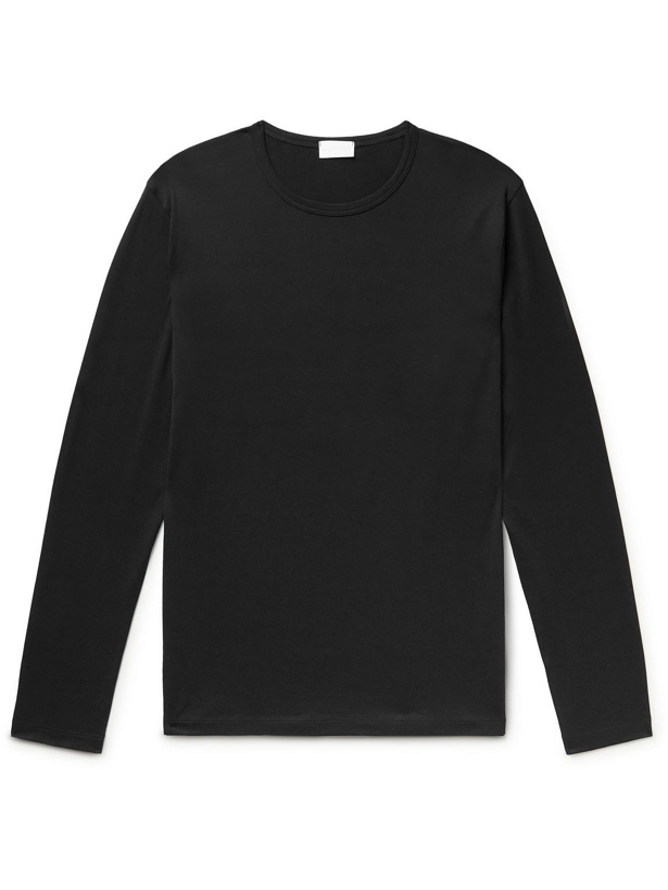 Photo: Handvaerk - Pima Cotton-Jersey T-Shirt - Black