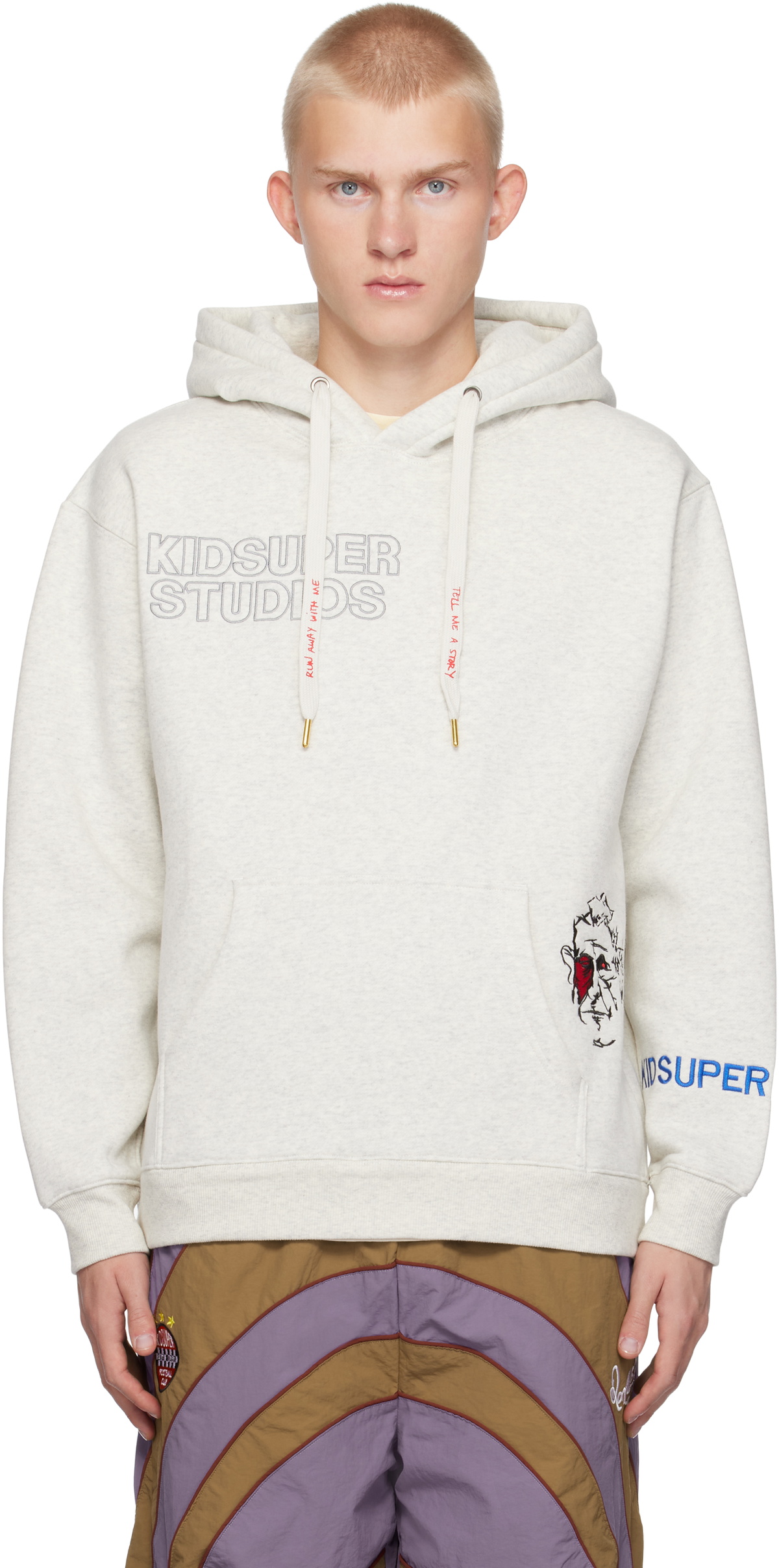 KidSuper Gray Super Hoodie