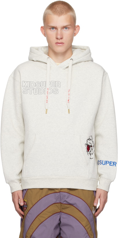 Photo: KidSuper Gray Super Hoodie