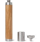 Nisnas Industries - Kole Wood and Stainless Steel Flask - Brown