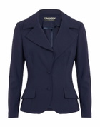 Chiara Boni La Petite Robe Womens Blazer Midnight in Blue