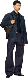 LEMAIRE Blue Boxy Denim Jacket