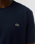 Lacoste Classic Crew Neck Tee Blue - Mens - Shortsleeves