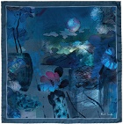 Paul Smith Blue Narcissus Pocket Square