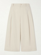 Amomento - Cotton-Blend Bermuda Shorts - Neutrals